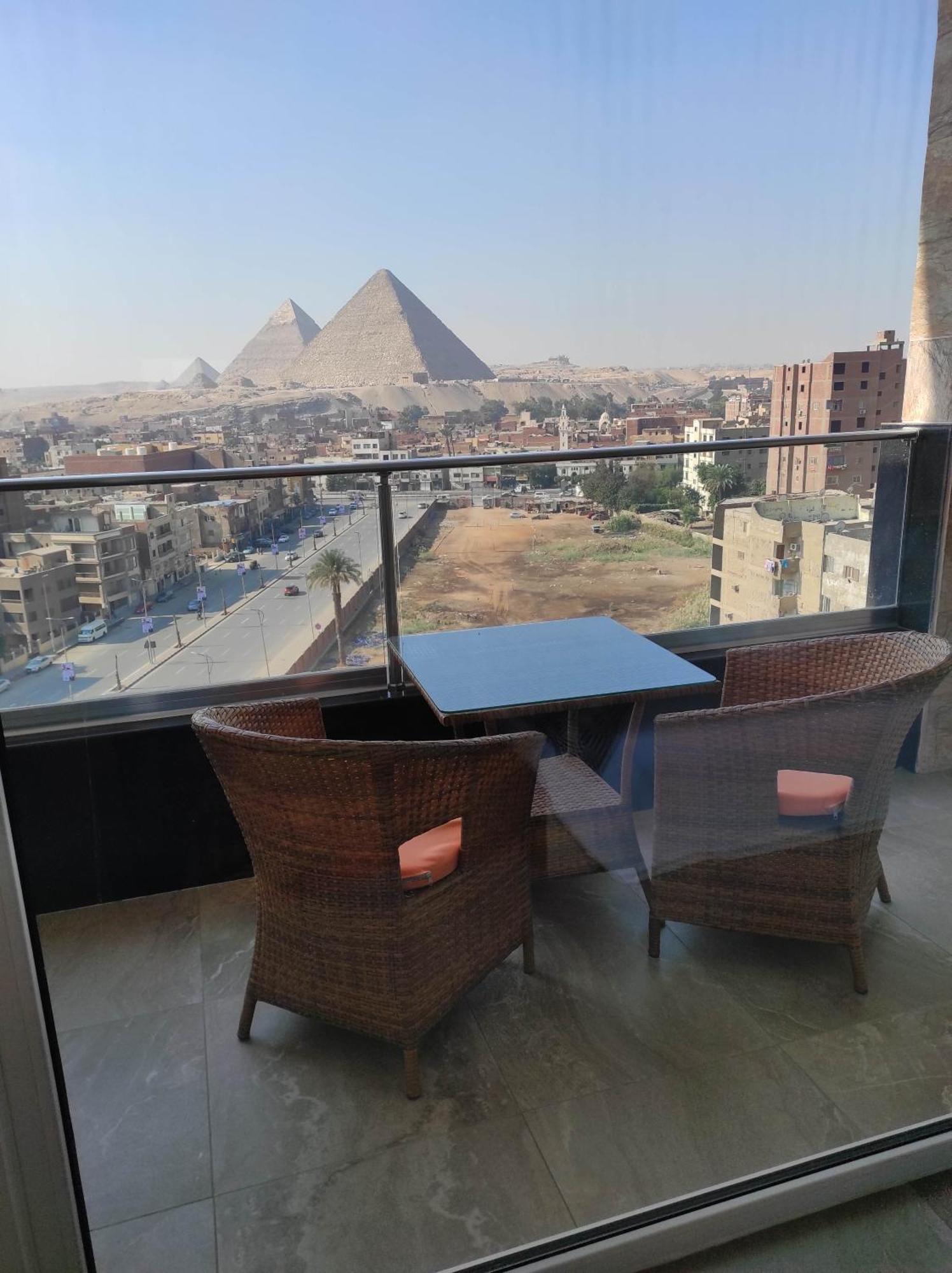 Pyramids View Suite/Vista Piramidi 카이로 외부 사진